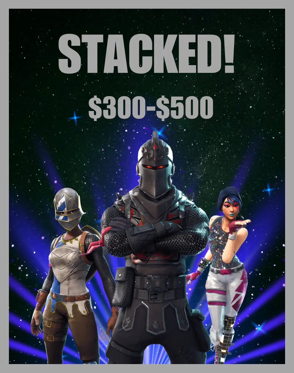 Iron Account Stacked